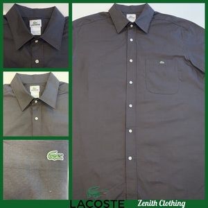 Lacoste Men's Regular Fit Shortsleeved Oxford